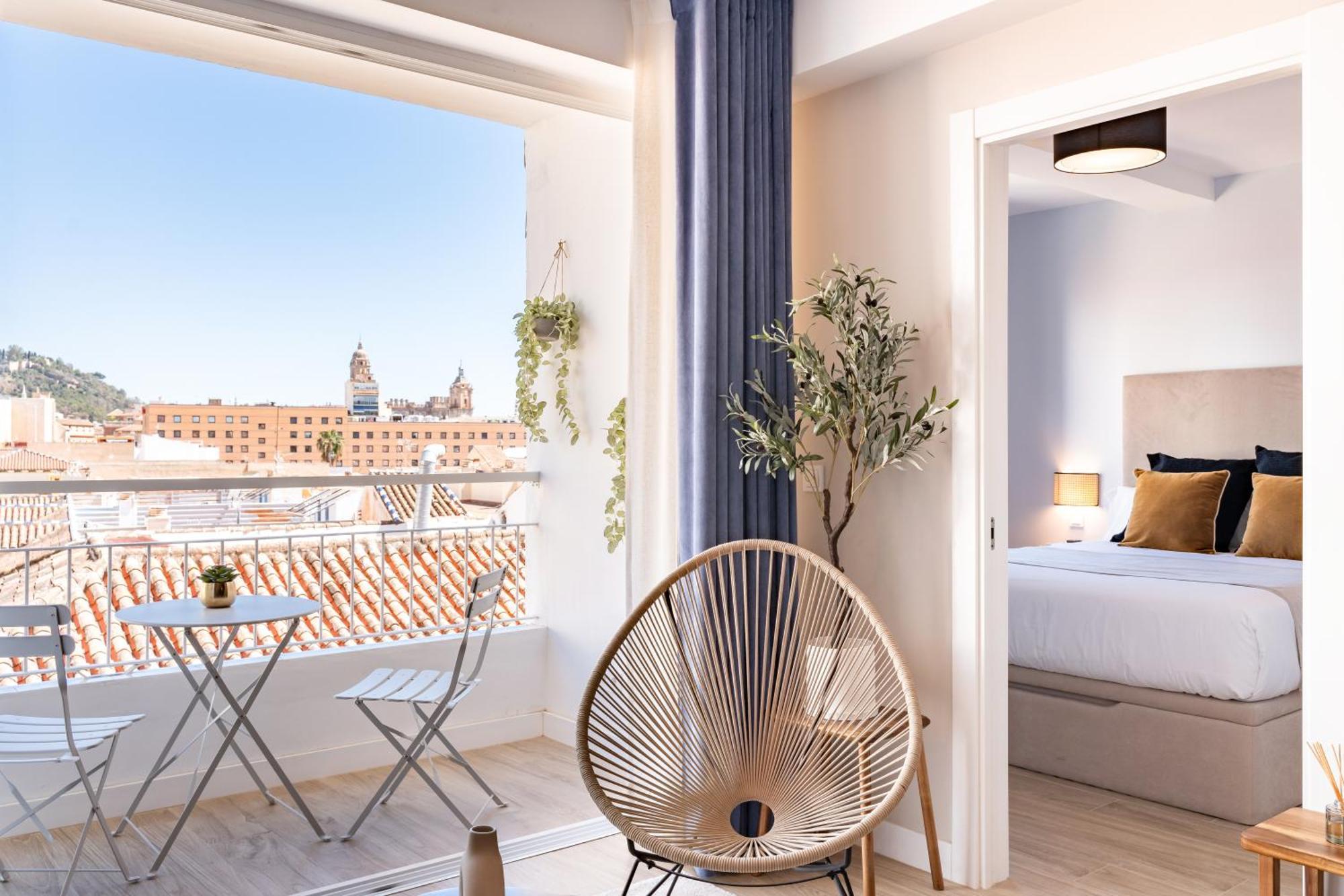 Bazan City Center Apartment Málaga Exteriör bild