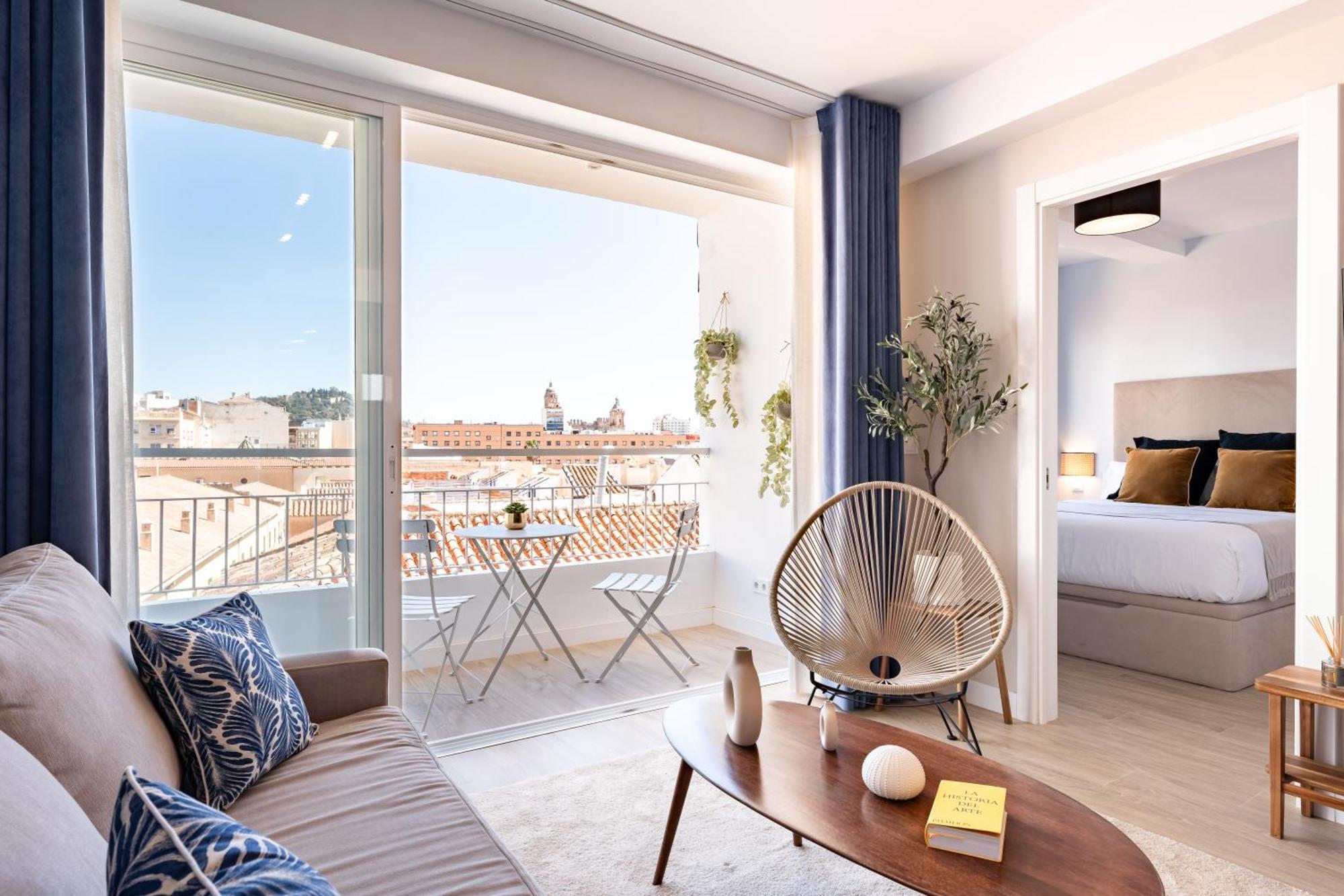 Bazan City Center Apartment Málaga Exteriör bild